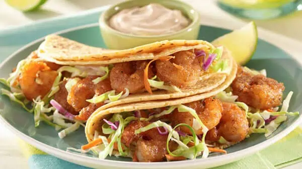Spicy Shrimp Tacos