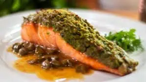 Herb-Crusted Salmon