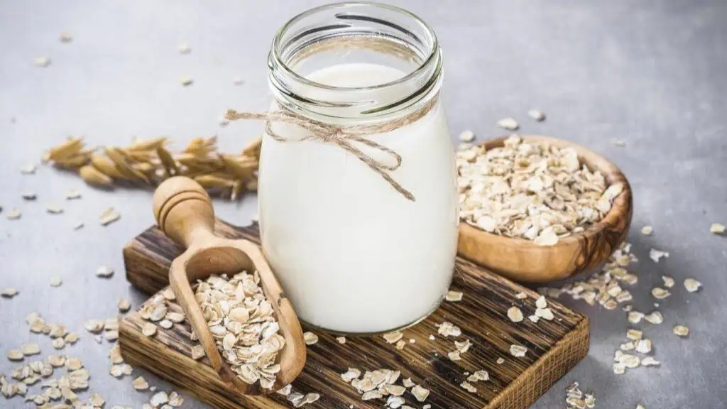 nut and oat milks