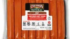 Coleman Natural Uncured Beef Hot Dogs