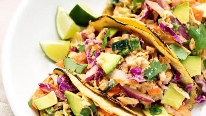 Crispy Chickpea Tacos