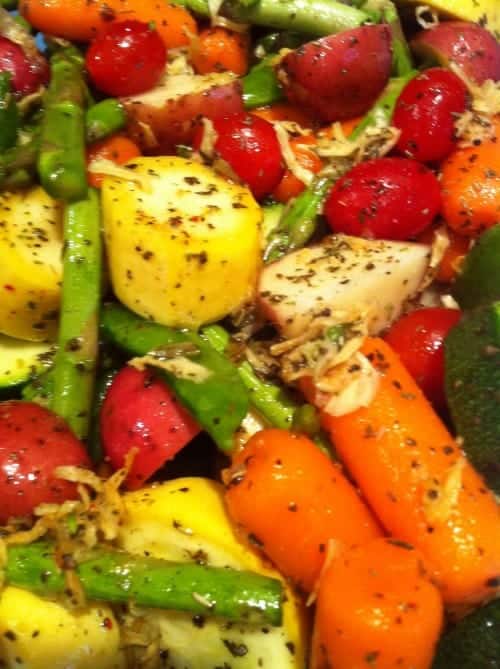 oven roasted vegetables recipe