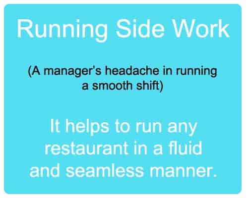 running sidework