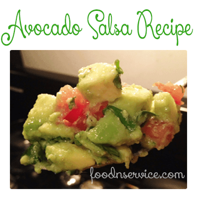Amazing Avocado Salsa Recipe