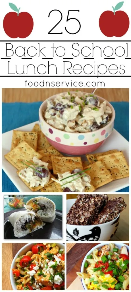easy to make back to school lunches