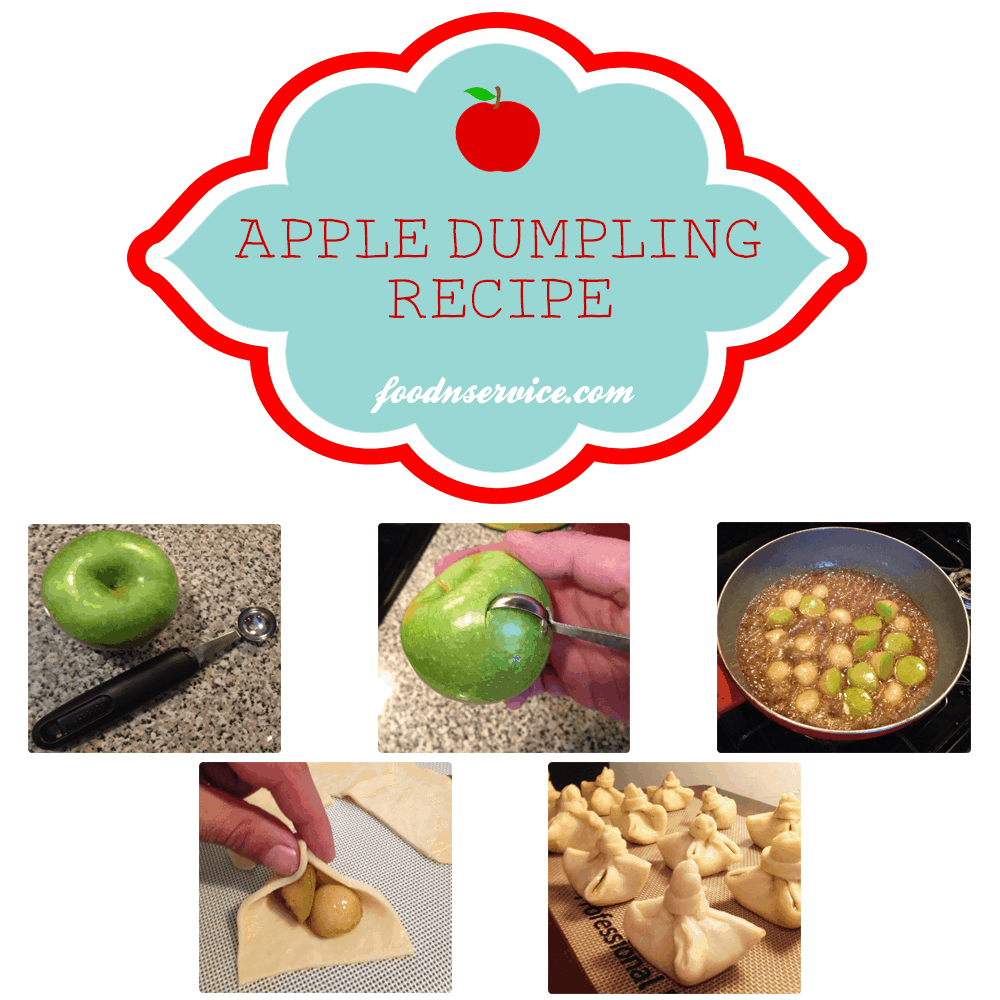 mini apple dumpling dessert recipe