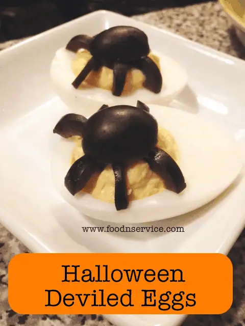 DIY Halloween Deviled Eggs