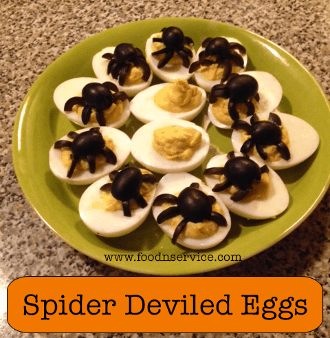 DIY Halloween Deviled Eggs