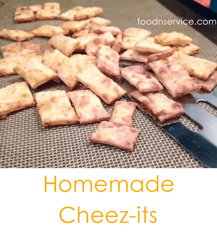 Homemade Cheez-its is super easy and definitely delicious! Better than going to the store for a box!
