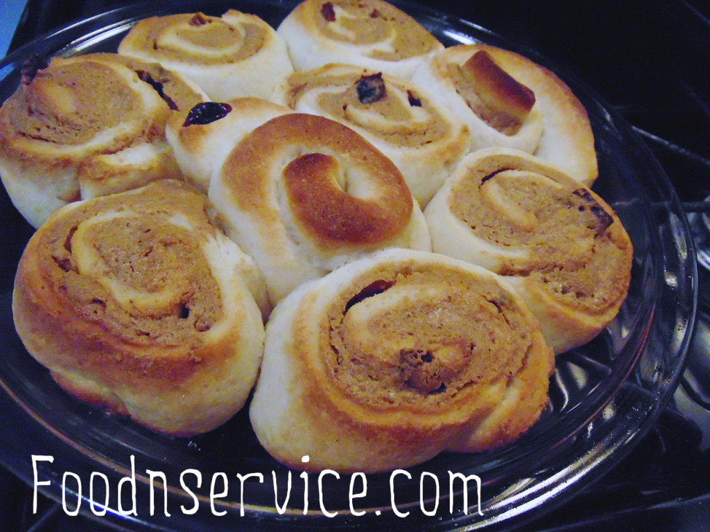 Peanut Butter, Cinnamon, Raisin, and Craisin roll Recipe