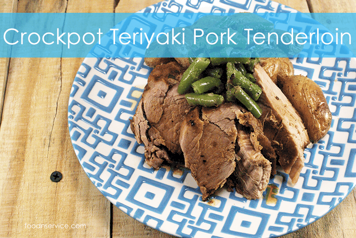 Crockpot Teriyaki Pork Tenderloin