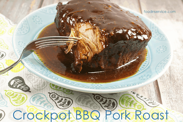 Bbq pork roast outlet crock pot