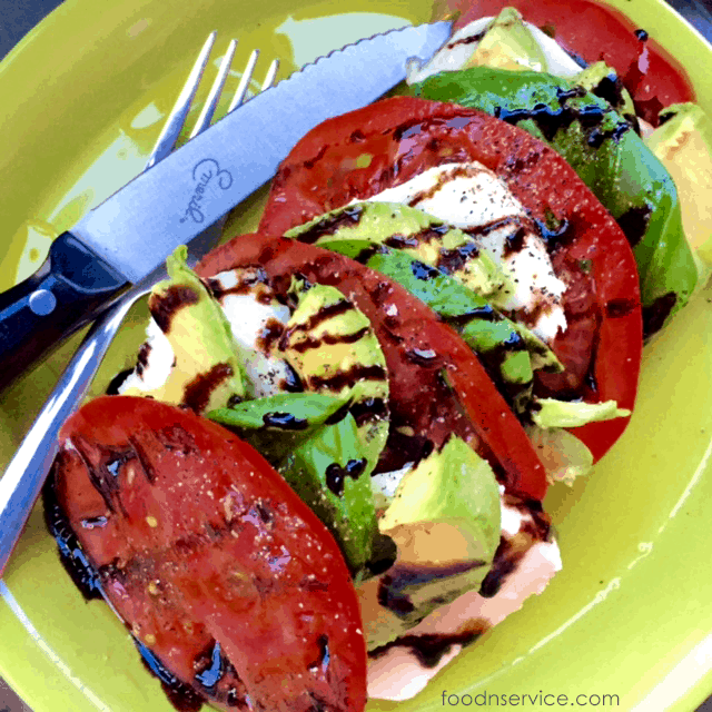 My Avocado Caprese Salad is a great twist on a classic caprese salad recipe!