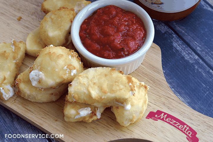 homemade cheese sticks with sauce