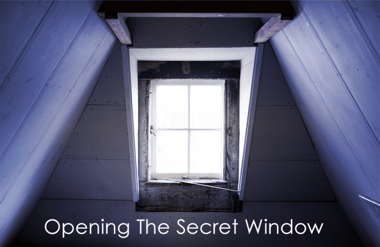 Opening The Secret Window