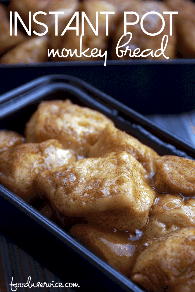This instant pot monkey bread recipe turned out fabulous! You need to make it today!