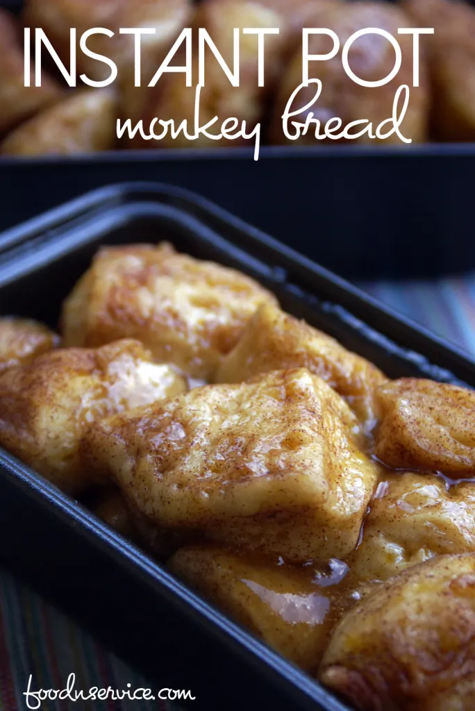 This instant pot monkey bread recipe turned out fabulous! You need to make it today!