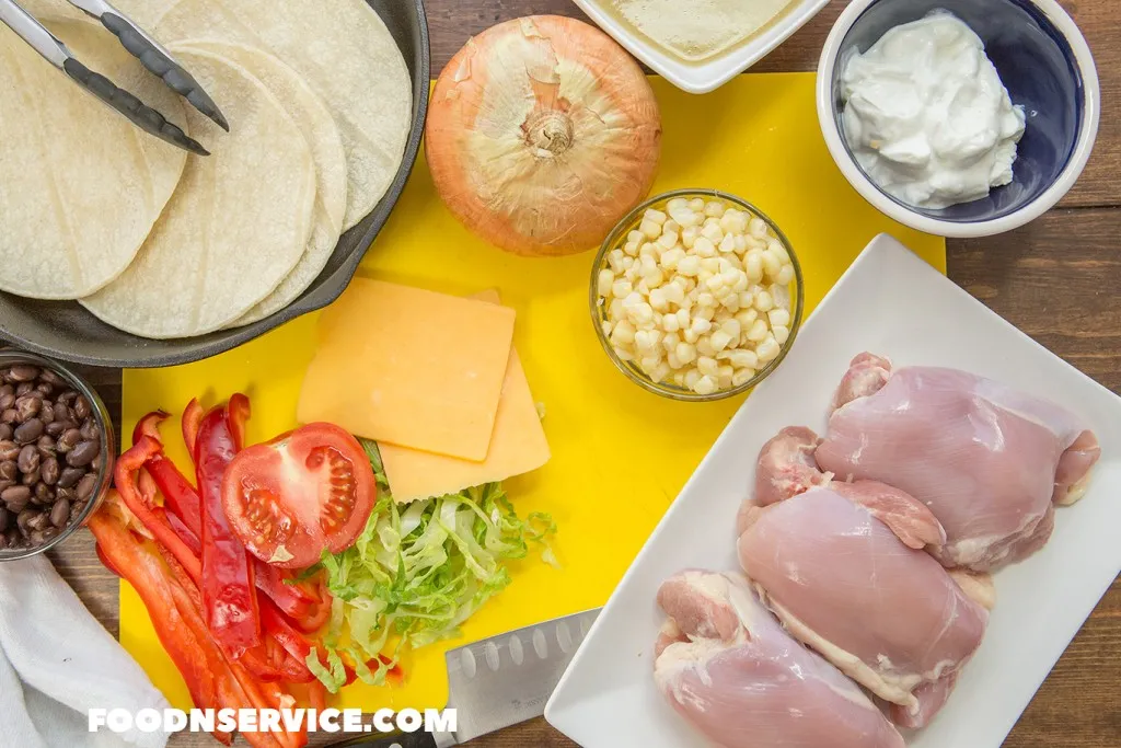 Instant Pot Chicken Enchiladas start off with delicious and fresh ingredients