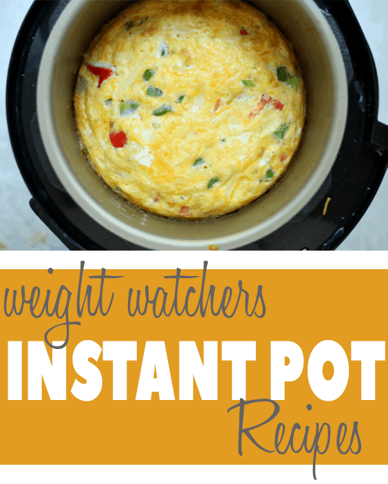 Instant Pot Weight Watchers Recipes