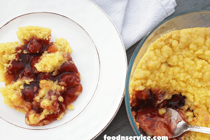 cherry cobbler made in the instant pot