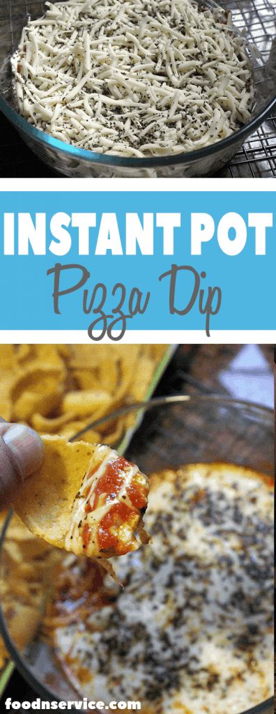 This instant Pot Pizza Dip is the best thing that could ever happen to your favorite party dip! It's perfect for any party or big game gathering that you have planned! #football #instantpot #pizzadip #recipes #instantpotrecipes #instantpotappetizers #appetizers