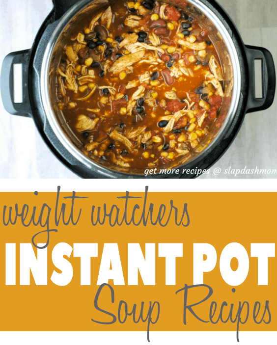 You are going to need to make all of these Instant Pot Weight Watchers Soup Recipes! They're perfect to make all year long, and all have fabulous FreeStyle Points! #weightwatchers #instantpot #instantpotweightwatchers #freestylepoints #freestyle #instantpotrecipes #soups #instantpotsoups