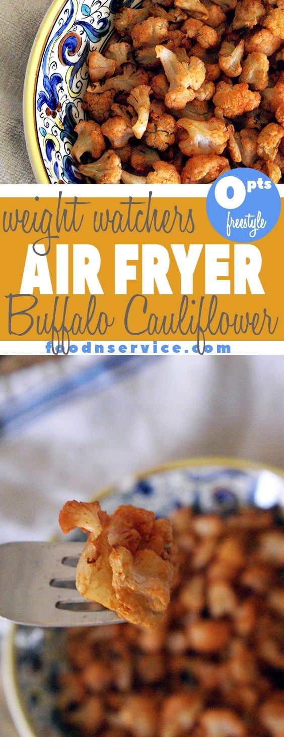 Air Fryer Buffalo Cauliflower