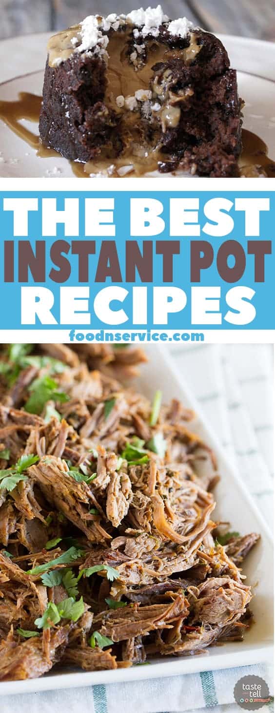 The best instant pot recipes collage for pinterest