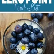list of foods that are zero points on weight watchers