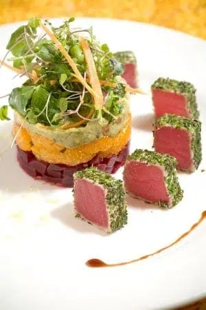 Chilled Herb-Crusted Tuna Salad
