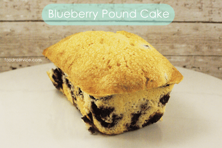 Blueberry Pound Cake Recipe