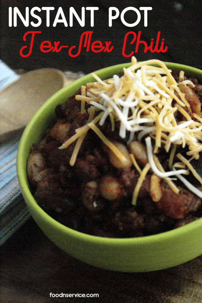 Instant Pot Tex Mex Chili