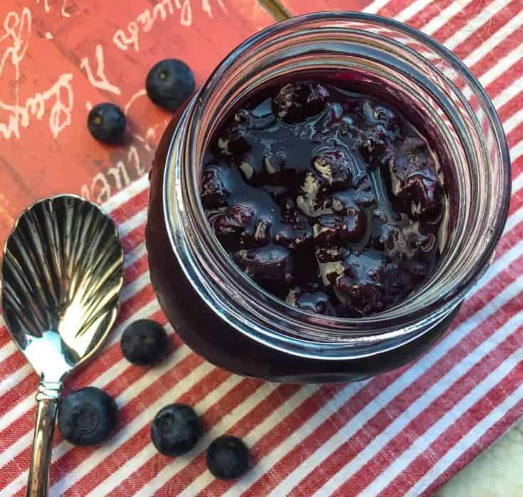 blueberry compote