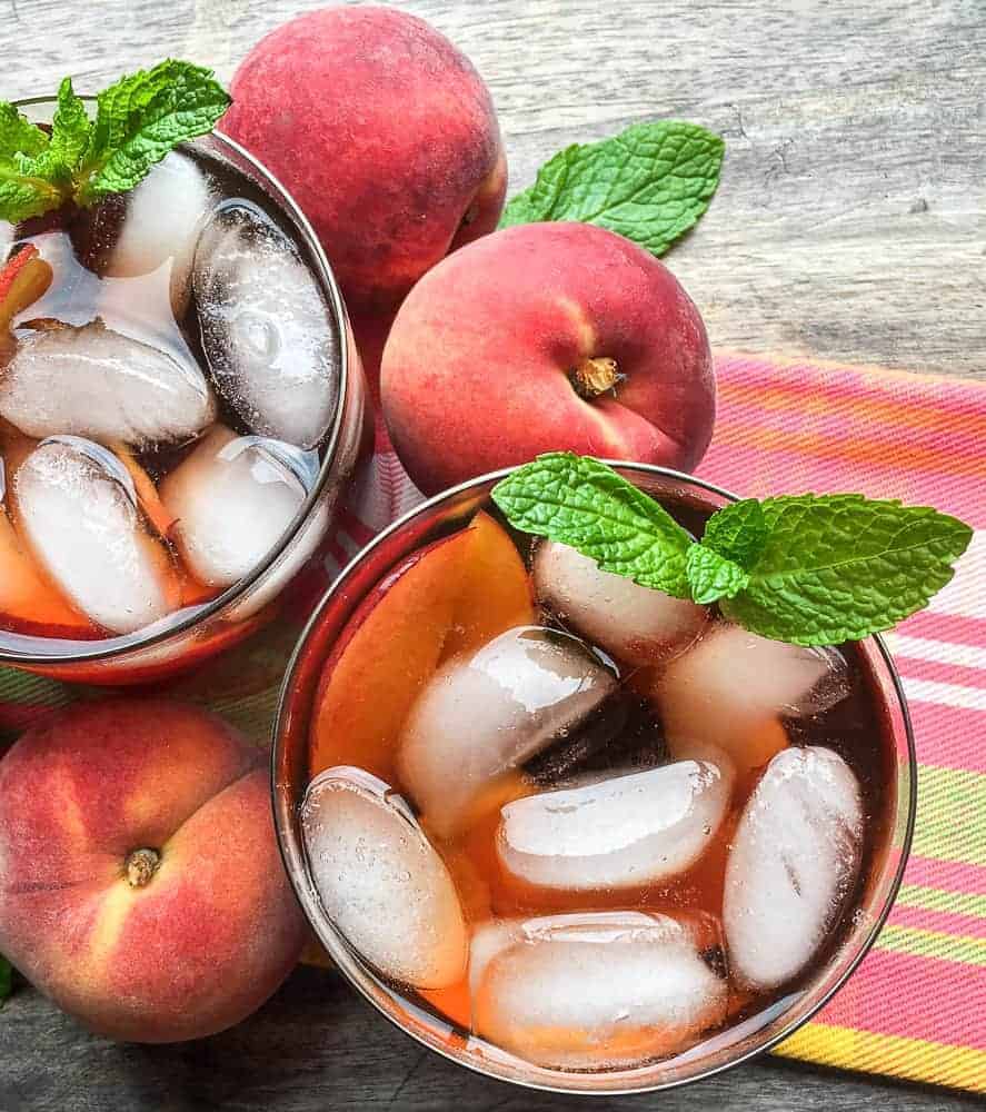 Instant Pot Peach Iced Tea