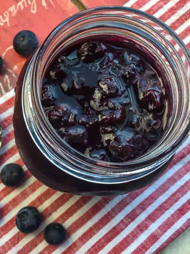 blueberry maple compote recipe