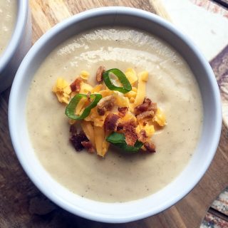 instant pot cauliflower soup