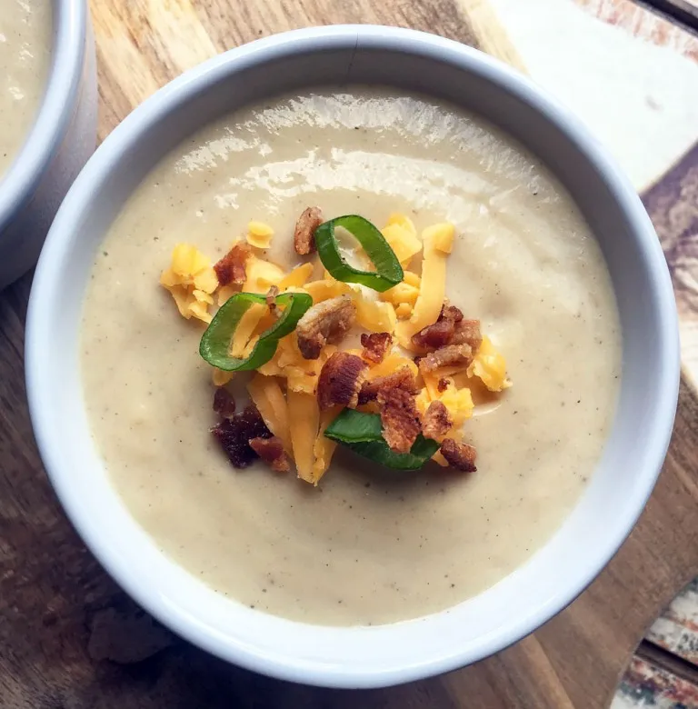 instant pot cauliflower soup