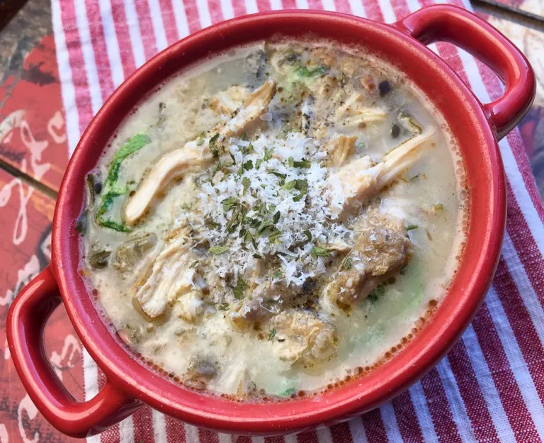 Instant Pot Chicken Florentine Soup