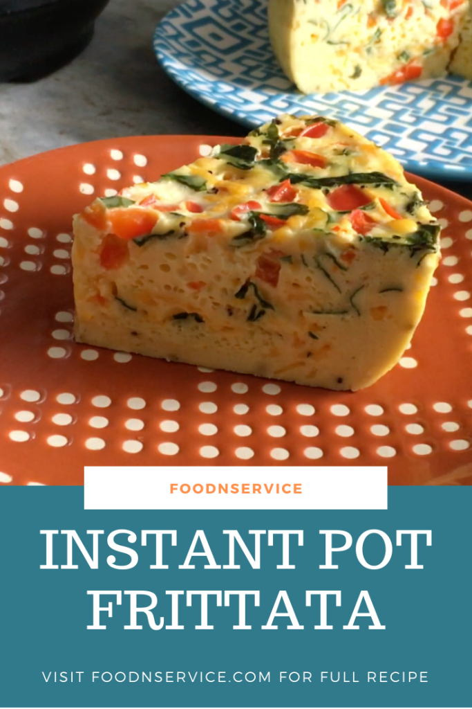 Instant Pot Breakfast Egg Frittata - Flash in the Pans