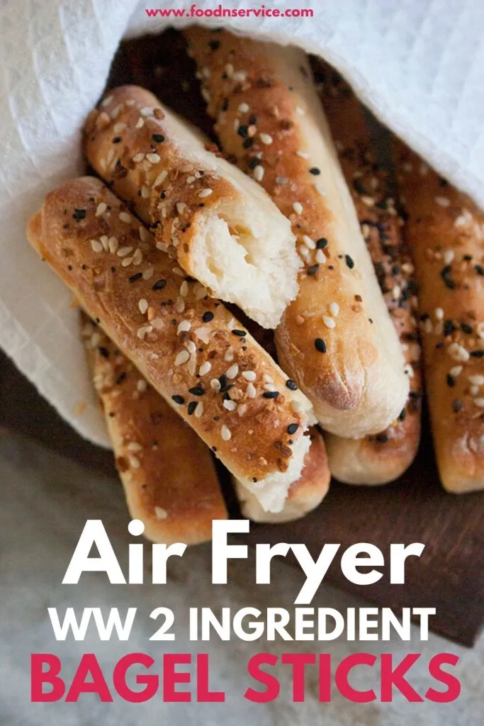 WW bagel sticks pinterest image