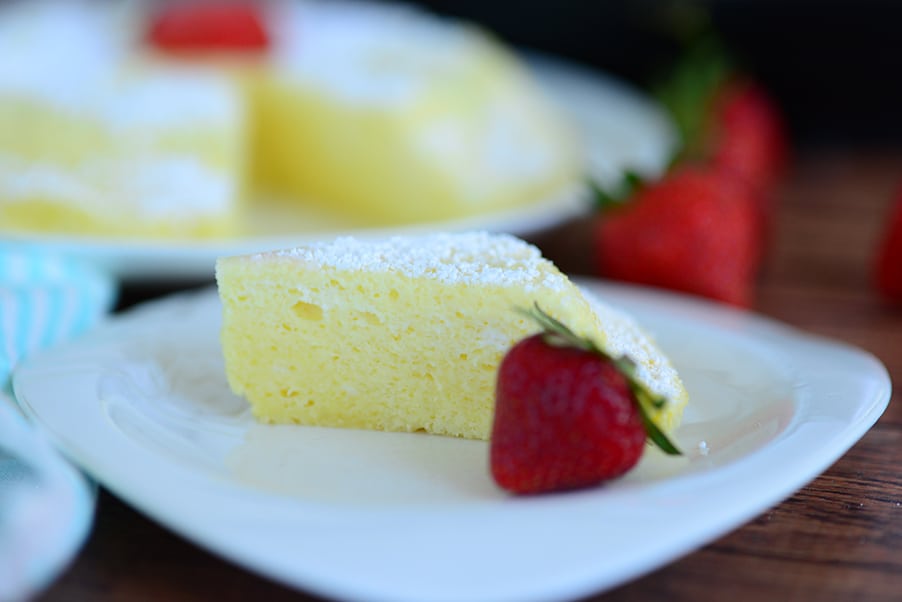 Instant Pot Japanese Cheesecake