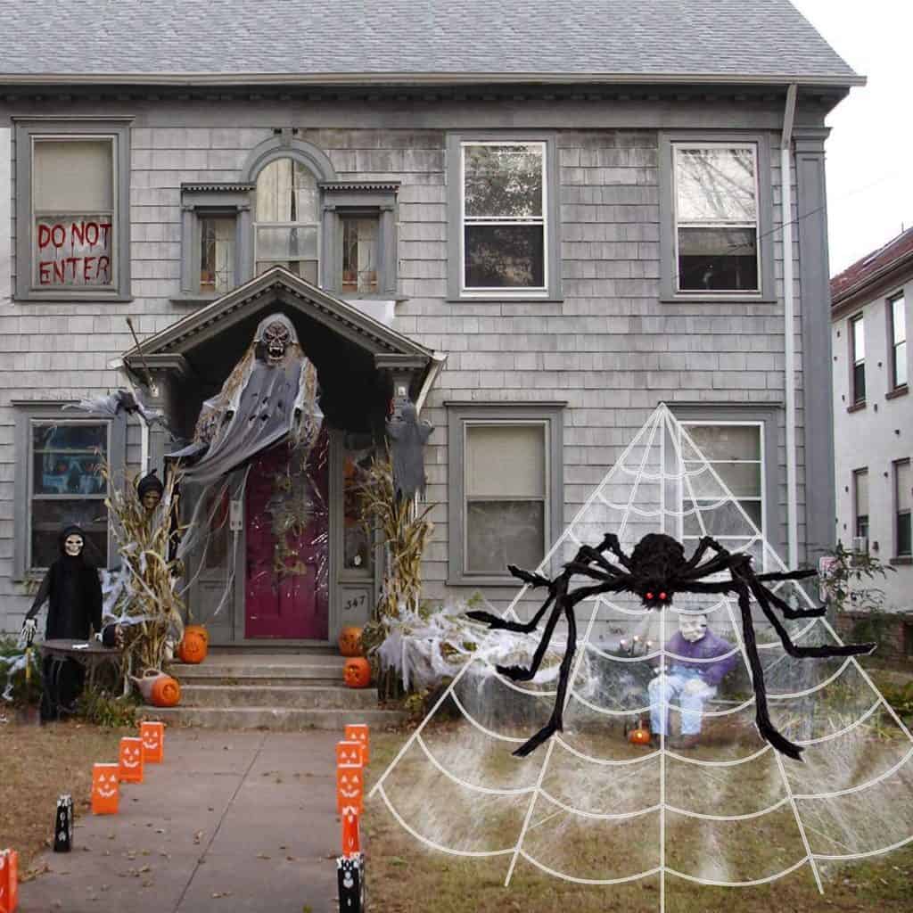 scary halloween decorations
