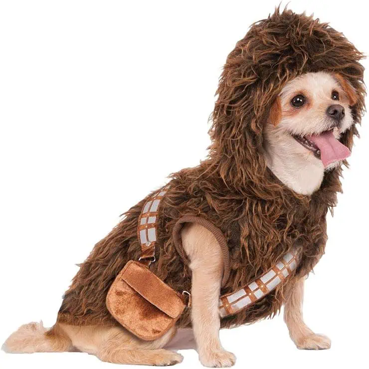 Chewbacca pet costume for halloween