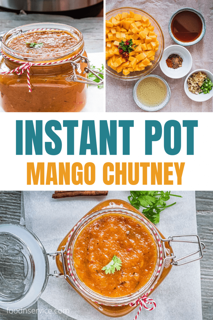 Instant Pot mango chutney recipe