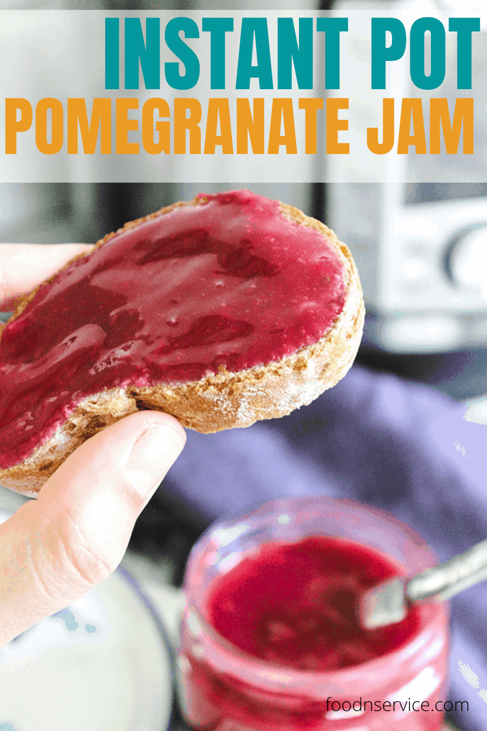 Instant Pot Pomegranate Jam