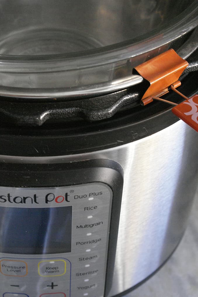instant pot double boil method setup