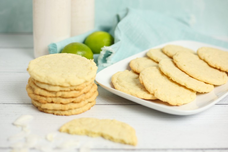 Coconut Lime Sugar Cookies