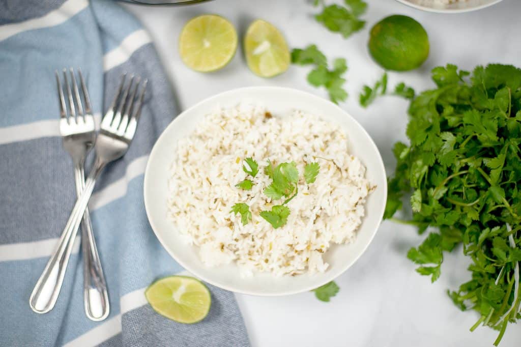 copycat instant pot chipotle rice cilantro lime rice recipe