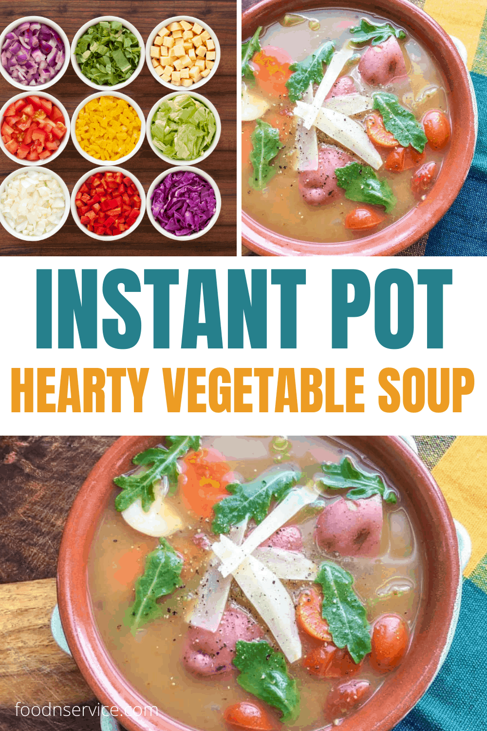 How to make Instant Pot Vegetable Soup