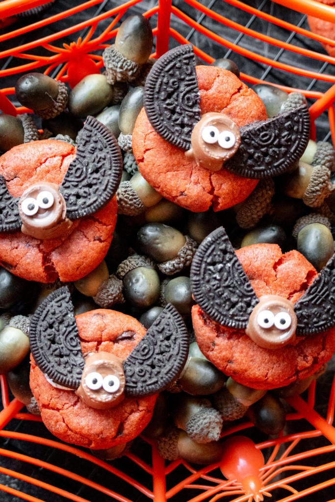 halloween bat cookies